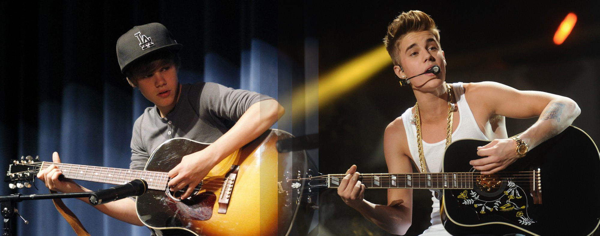 Justin Bieber - violão - canhoto